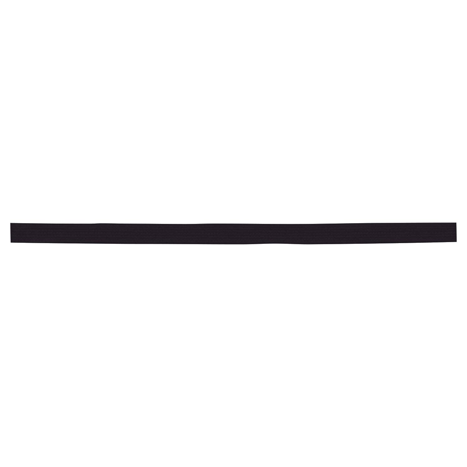 Cordon de bambou sergé de coton noir ruban mercerie 19-3911tcx