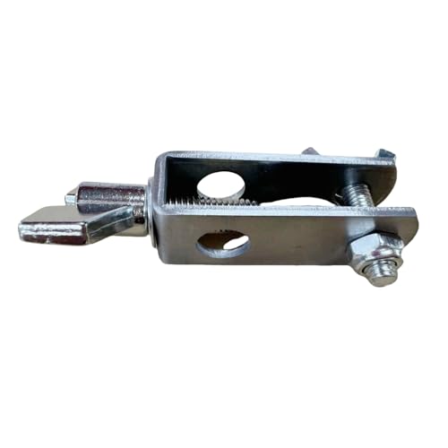 Metal Drum Mounting Bracket, Percussion Hardware Connector Holder for Snare Tom Cowbell, Jam Block Mounting Rods, Drum Kit Accessories - Thumbnail 2