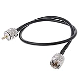 Conector UHF PL-259 a conector UHF PL-259 cable coaxial