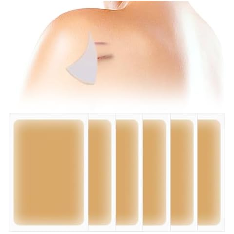 KELEAPEKER 6 Packs Tattoo Cover-Up Sticker,Light Skin Invisible Tattoo Concealer Tape for Scar,Tattoos,Dark Spots and Birthmarks,Waterproof Natural Skin Concealer Patch Cover
