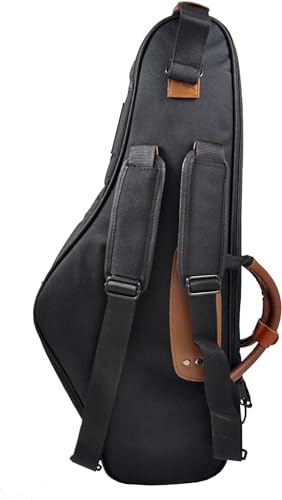 Tuyama Funda para Saxofón Alto – Extra Estable y Bien Acolchada – Con Correas de Mochila Extraíbles y Banda Protectora Adicional – Bolsa Robusta