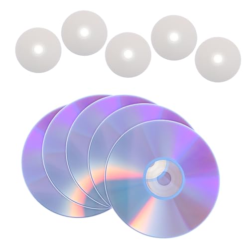iplusmile Discos CD Vírgenes y DVD-r Grabables para Uso Doméstico y Profesional, Capacidad Alta, 10 Unidades, Almacenamiento Digital Seguro, Compatibles Grabadoras, Ideales para Música y Archivos