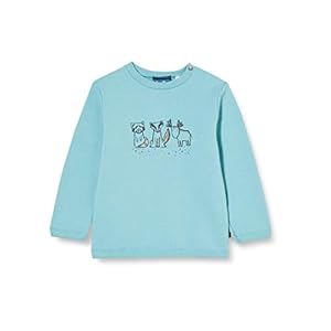 Sanetta Baby-Jungen Ice Blue Sweatshirt
