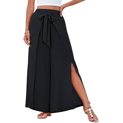 GRACE KARIN Women's Elegant Palazzo Pants Cover