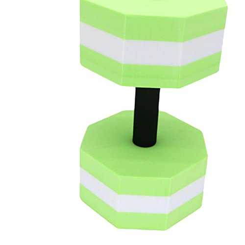 Barra de Mancuernas Acuática para Fitness Verde miniatura 3