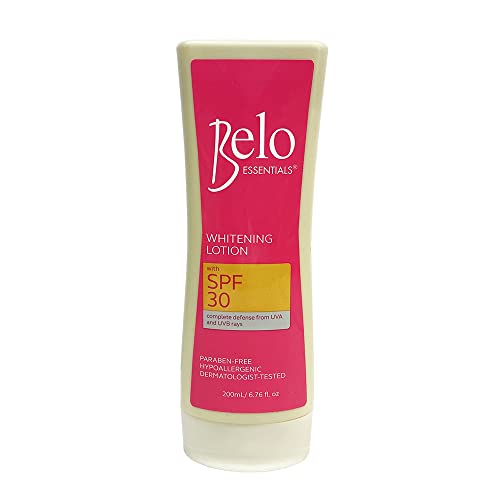 Belo Essentials Body Lotion with SPF 30, Paraben - Free, Hypoallergenic - 200ml