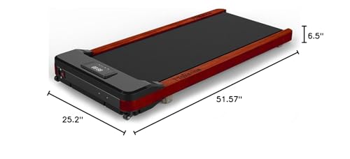 Image of Maksone Under Desk Treadmill, Expert of Wooden Walking Pad, Walking Jogging Machine with Remote Control, Installation-Free