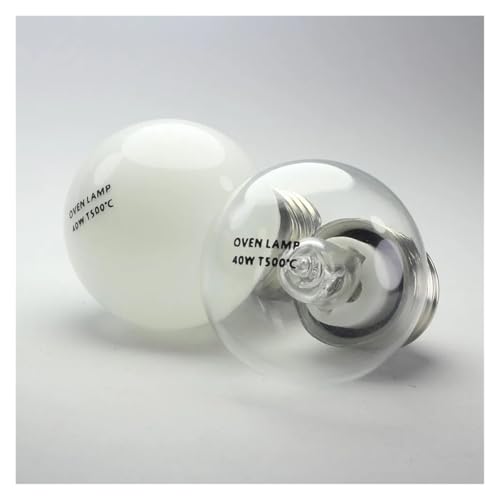 eufeifeiegds E27 40W オーブン ランプ ソルト電球 耐熱ライト 高温レンジフード 冷蔵庫ライト ウォームホワイト。