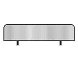 Premium Iron Art - Eleganter Raumteiler für Restaurants, Hotels & Bars - Stilvolle Schreibtischtrennwand für mehr Privatsphäre und Raffinesse