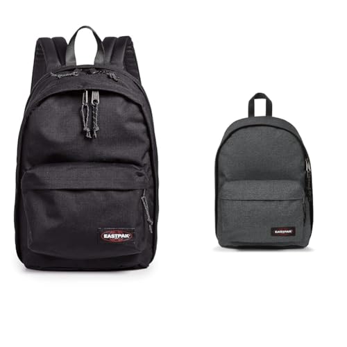 Sac à dos Eastpak Out of Office black denim 27L pour le bureau