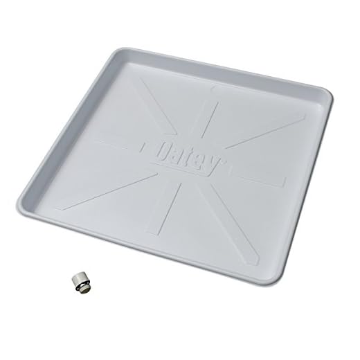 Oatey 34067 32X30 WASHING MACHINE PAN, 32-Inch x 30-Inch, White