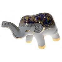 タイの伝統工芸品　アンティーク　象 Amazon.co.jp: ベンジャロン焼き 象の置物 タイの伝統工芸 風水