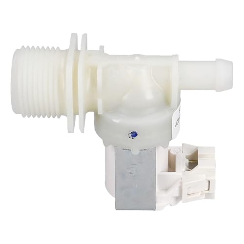 LUTH Premium Profi Parts Magnetventil 1-fach 180° 12mmØ kompatibel mit Bauknecht 481228128462 C00311288 für Geschirrspüler Wasserzulaufventil 3/4 Anschluss Type 329 T60° 220–240 V