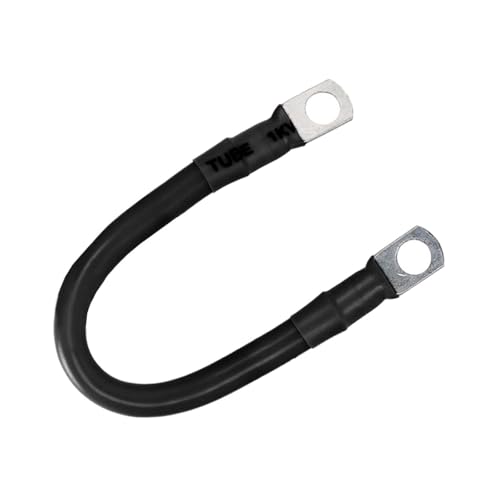 VPCPWTYZY 2AWG 35mm2 Connection Cable Copper Wire with SC Terminal For Series Parallel UPS Inverter Catholic(Noir)