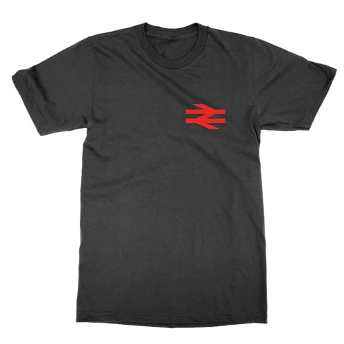 T-shirt avec logo British Rail en coton t-shirt vintage train