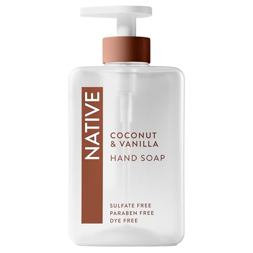 Native Liquid Hand Soap, Coconut & Vanilla, Sulfate & Paraben Fre...