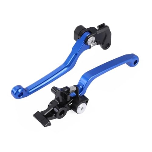Levier embrayage moto YFZ450X pivot bleu anti-casse pour quad - 4