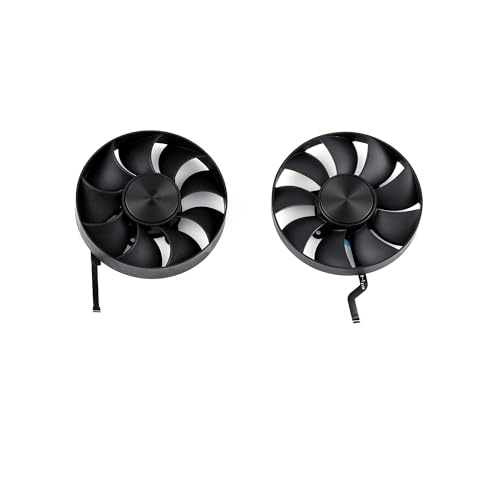 for AFB0912HD-02 DAPC0815B2UP003 RTX 3080 Cooling Fan for NVIDIA for GeForce Ti Founders Edition Video Card Cooler Laptop Parts(Black 2-Fan)