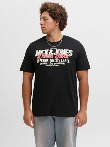 JACK & JONES Male T-Shirt Plus Size Logo T-Shirt – Ansicht 2