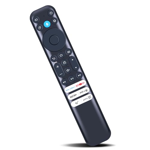 Télécommande vocale RC813 CMB1 avec contrôle micro pour écran TCL Smart TV
