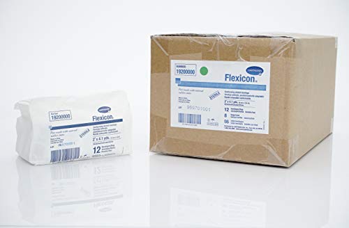 HARTMANN CONCO FLEXICON Cintas Conformables, Poliéster, 1 capa, 2 pulg. x 4.1 yardas, Rollo, Estéril miniatura 4