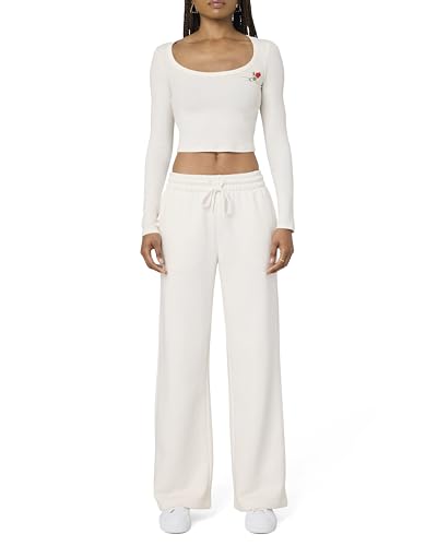Image of florence by mills Women's Cozy Crush Wide Leg Sweatpant