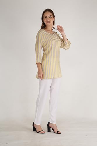 Image of Women's Cotton Straight Kurta with Pant