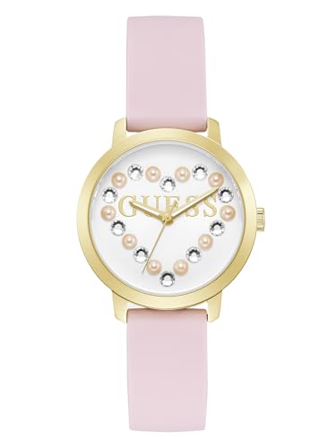Guess montre analogique silicone 36mm montre quartz tendance pour le quotidien