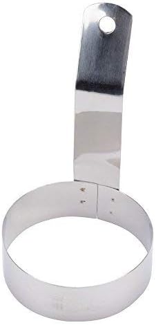 Miniatura 3 de Winco Anillo redondo para huevo, 3 pulgadas, mediano, acero inoxidable