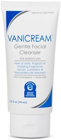 Gentle Facial Cleaner, pH-Balanced Face Wash, 2.5 Fl Oz