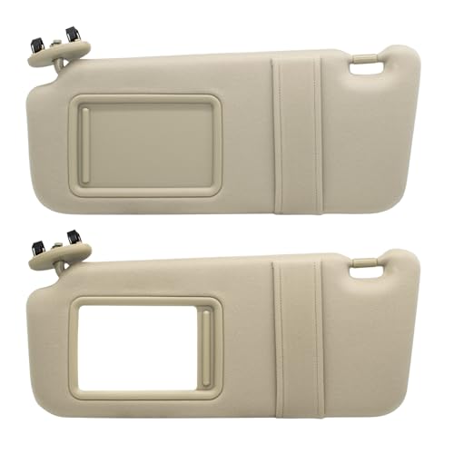 image for CRAZYPARTS Driver Left Side Sun Visor Without Light Compatible with To