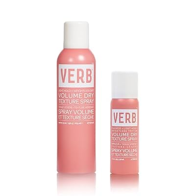 VERB Volume Dry Texture Spray- Boosts Volume, Adds Fullness & Weightless Grit - Sulfate, Paraben and Gluten Free