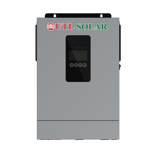 Image of UTL ECO-X 6.5kW 48V Hybrid Solar Inverter | Pure Sine Wave | MPPT Solar Charge Controller | Supports Lithium & Lead-Acid Batteries | 9kW PV Input | LCD Display | Wi-Fi Monitoring