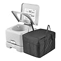 VEVOR Portable Toilet for Camping & RV Trips, Cassette Toilet with 3.2 Gal, Push-Button Pressurized Flush, Sealed Spill-proof
