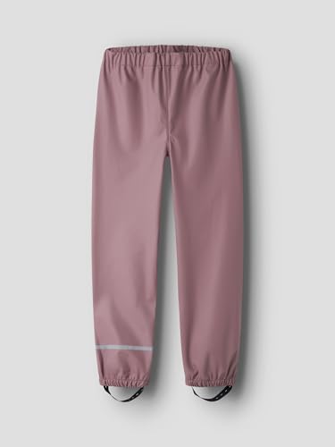 NAME IT Unisex Baby Nkndry Rain Pant Fo Noos, Wistful Mauve, 80