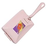 Rachlicy Wiederverwendbare Haustierhaarentferner Roller Teppich Trümmer Bürste Tier Haarentfernungsbürste Doppelrollofa Kehrmaschine Handheld Reiniger Sofa Teppich Krümel Pinsel Rosa