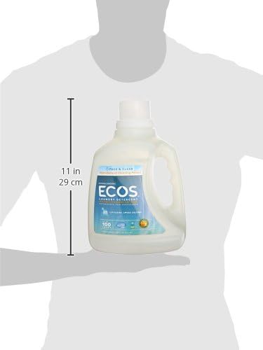 Miniatura 3 de Detergente líquido productos ECOS eco amigables para ropa Free & Clear, 100 onzas