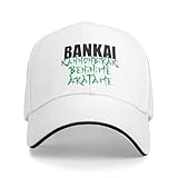 Bleached ed Zaraki Kenpachi Anime Manga Gorras para Gorra de béisbol Unisex Cool Sun Hat Daily Headewear Ajuste Ajustable