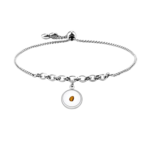 NC Mustard Seed Bracelet Necklace Bookmark Christian Gift Religious Inspirational Jewelry for Friend Family Faith Gift (Mustard Seed Chain B 1)
