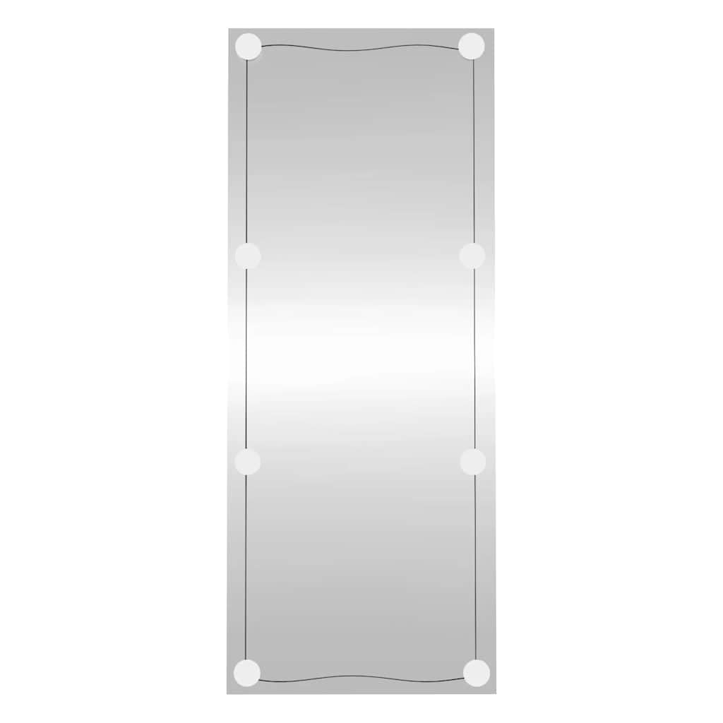 KGHFDVB LED Wall Mirror with Lights 40x100 cm, Rectangle Vanity Mirror with Clear Image, USB Powered Illuminated Glass for Bedroom, Bathroom, Hallway
