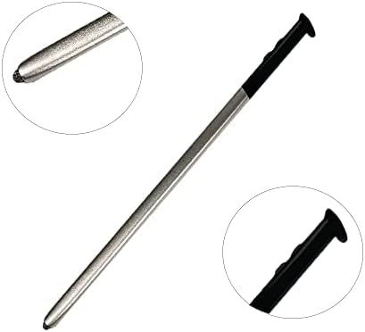 Miniatura 4 de Paquete de 2 piezas de repuesto para lápiz capacitivo LCD negro para Motorola Moto G Stylus 2020 con adaptador tipo C