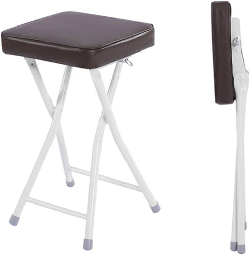 Tabouret de bar pliant pour camping et îlot de cuisine gris