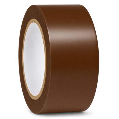 Image of GGR Supplies CVT-536 Brown Vinyl Floor Marking Tape, 2 x 36 Yards