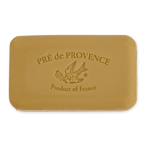 Image of Pre de Provence Artisanal French Moisturizing Soap Bar, Shea Butter Enriched, Quad Milled for Long Lasting Rich Smooth Lather, 5.3 Ounce, Verbena