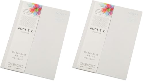 �\�� NOLTY �m���e�B �m�[�g A5 6.0mm���r �O���[ NTBNT1302 (× 2)