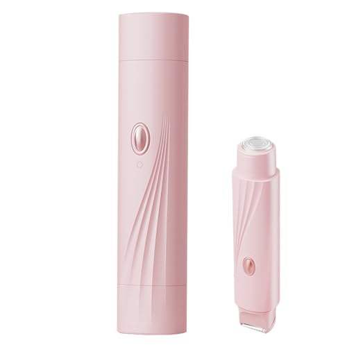 Máquinas De Afeitar Eléctricas Para Mujer | Doble Cabezal Sin Cable Impermeable Para Zona Íntima | Máquina De Depilación Zona Bikini Piernas Axilas Cuidado Personal Uso Diario Y Viaje