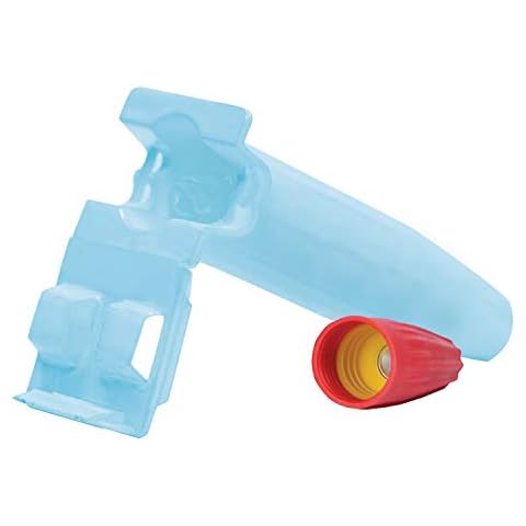 King Innovation 20235 DryConn Direct Bury Wire Connector, 100 pk, Red Cover
