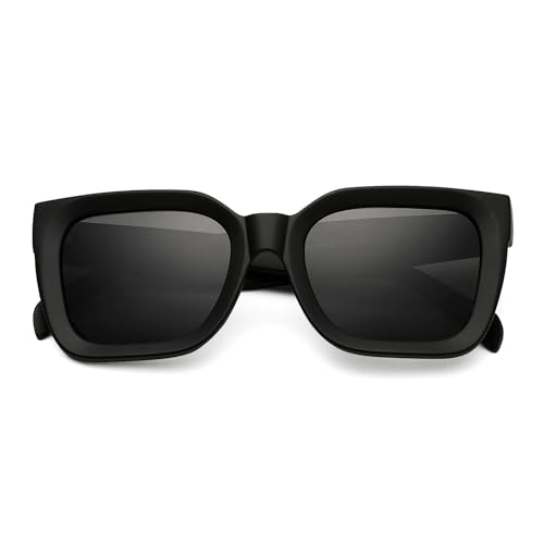 Retro Sunglasses for Women Men,Trendy Rectangle Womens Mens Shades Sun Glasses3