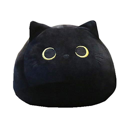 Gardening Spring Plush Toy Black cat Plush Toy, Creative cat Shape Pillow Gift Animal dollGardening Spring Plush Toy Black cat Plush Toy, Creative cat Shape Pillow Gift Animal Doll (40cm)