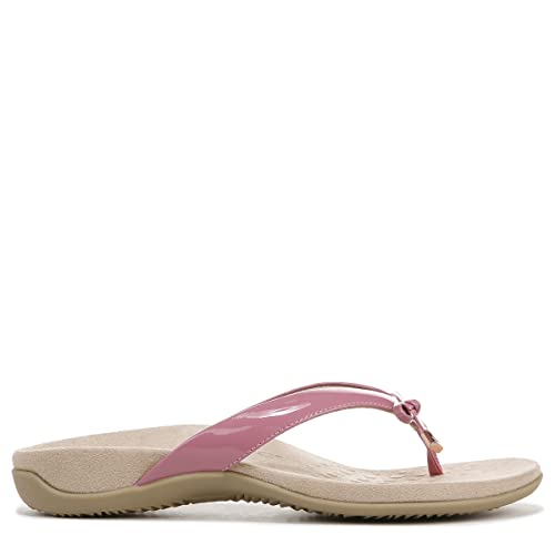 Image of Vionic Women's Rest Bella Toe Post Sandal- Supportive Ladies Orthotic Sandals that include Three Zone Comfort with Arch Support- Flip Flop for Ladies, Medium and Wide Width Size 5-12